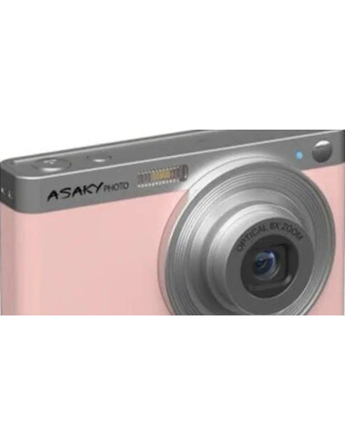 Photo Rocket D-8 Rosa - Digital camera 50MP 2,8'' IPS TFT Zoom ottico 8X